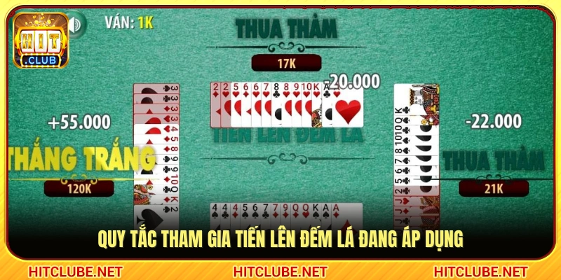 Luật chơi Tiến lên đếm lá được hệ thống quy định
