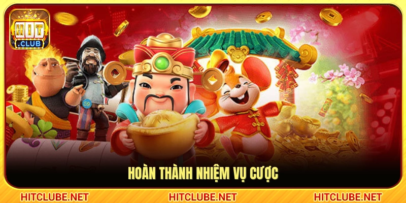 Thực hiện yêu cầu cược theo thể lệ chương trình